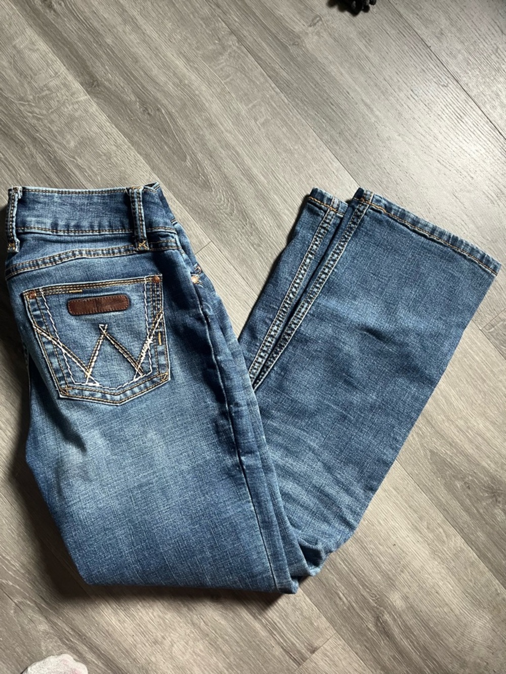 Womens Wrangler RetroDenim Boot Cut Jeans